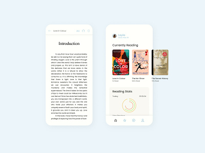 Daily UI #09 | E-reader book daily ui design e-reader ebook graphic design minimal reading typography ui user interface