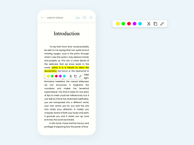 Daily UI #10 | E-reader II books daily ui design e book e reader ereader graphic design reading user interface
