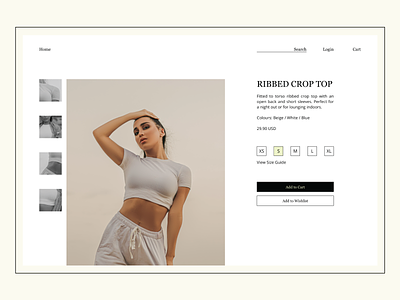 Daily UI #11 | E-commerce cart checkout daily ui design ecommerce editorial fashion graphic design product page user interface