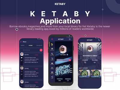 K E T A B Y APP (Borrow books)