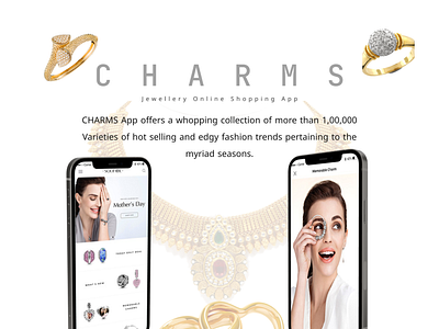 Jewellery Online Shopping App (UI + UX)