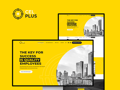 CelPlus corporate website corporate corporate design design ui ux web webdesign