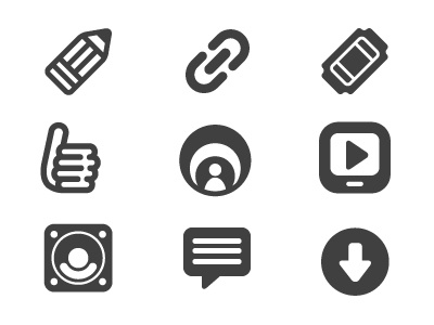 Dtr Icons clean fanbridge icon icons minimal simple social