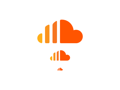 Soundcloud Logo Redesign audio free logo design psd redesign soundcloud vector