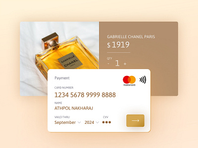 DailyUI 002. Credit Card Checkout