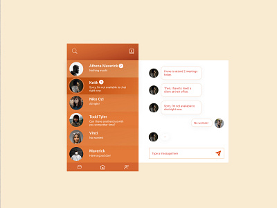 DailyUI 013. Direct Messaging