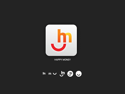 DailyUI 005. App Icon branding dailyui dailyui005 dailyuichallenge happy logo logo design money ui