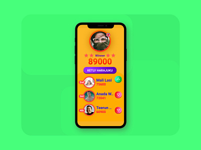 DailyUI 019 Leaderboard dailyui dailyui019 dailyuichallenge game leaderboard