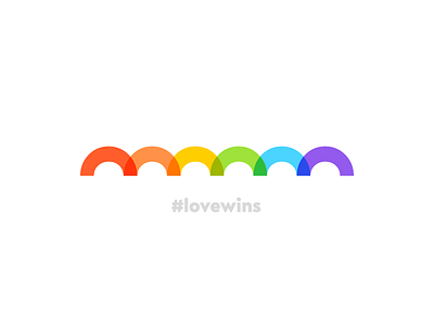 Love Wins equality gay love marriage pride rainbow wins