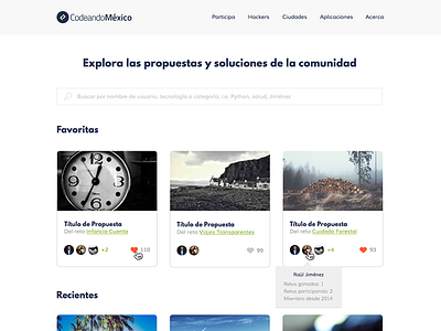 Explore codeando explore mexico ui ux