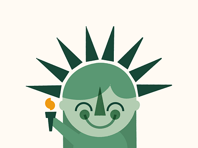 Statue of Liberty illustration liberty new york statue