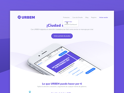 URBEM Landing Page