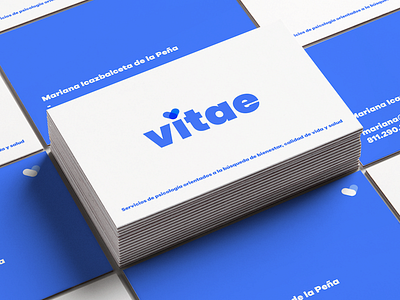 Vitae Logo branding business card cards font heart logo type typography v vitae