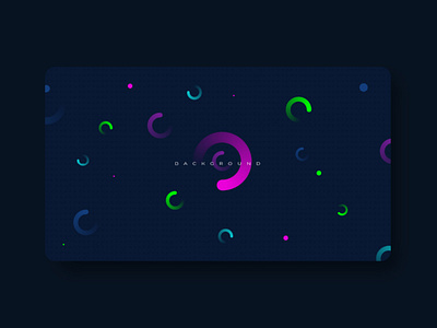 Circle and dot gradient background