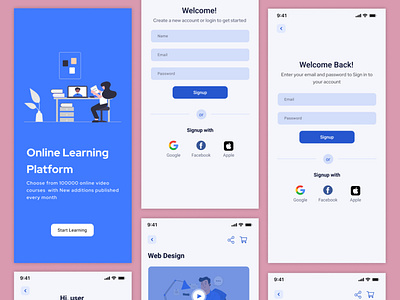 Online Learning App Design By Third Eye Innovations On Dribbble Online Learning App Design By Third Eye Innovations On Dribbble