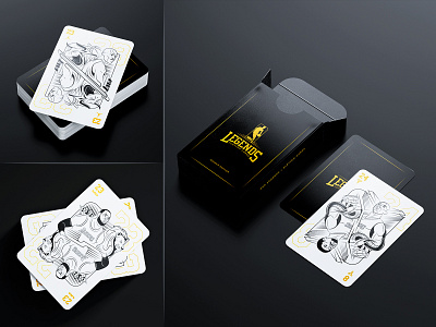 Three of a kind! basket basketball bulls card gold hello dribbble illustrator kobe lakers nba player playing cards sport vector vector illustration