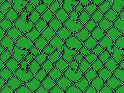 Twisted Fence Pattern drawing illustration mario pattern repeating seamless zucca