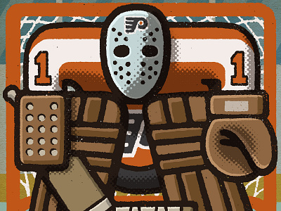 Bernie Parent Portrait