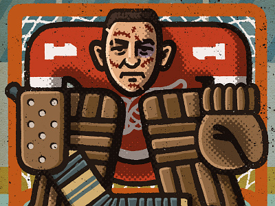 Terry Sawchuk Portrait