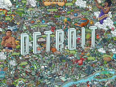 Detroit Map