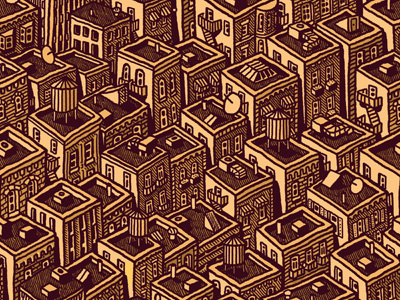 Buildings Pattern brownstones buildings cityscape illustration mario pattern repeating rowhomes seamless urban zucca
