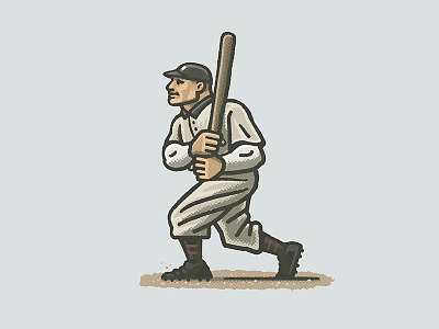 Honus Wagner's 3,000th Hit 3000 hits athlete baseball drawing honus wagner illustration mario mlb pirates pittsburgh pittsburgh pirates portrait sports spot illustration zucca