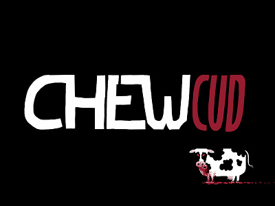 Chew Cud chew cows cud humor illustration mario parody pun satire true blood vampire zucca