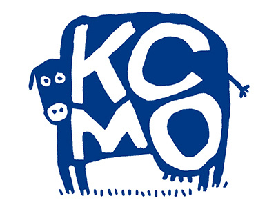 KCMO Promo Sticker cows illustration kansas city kcmo maps