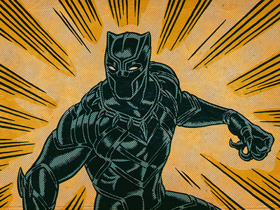 Black Panther | The Ringer black panther drawing illustration portrait ringer