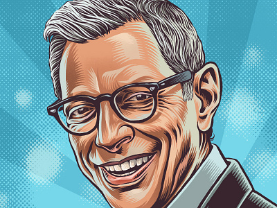 Jeff Goldblum Portrait