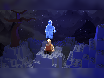The Last Brickbender arnold atla avatar: the last airbender lego maya