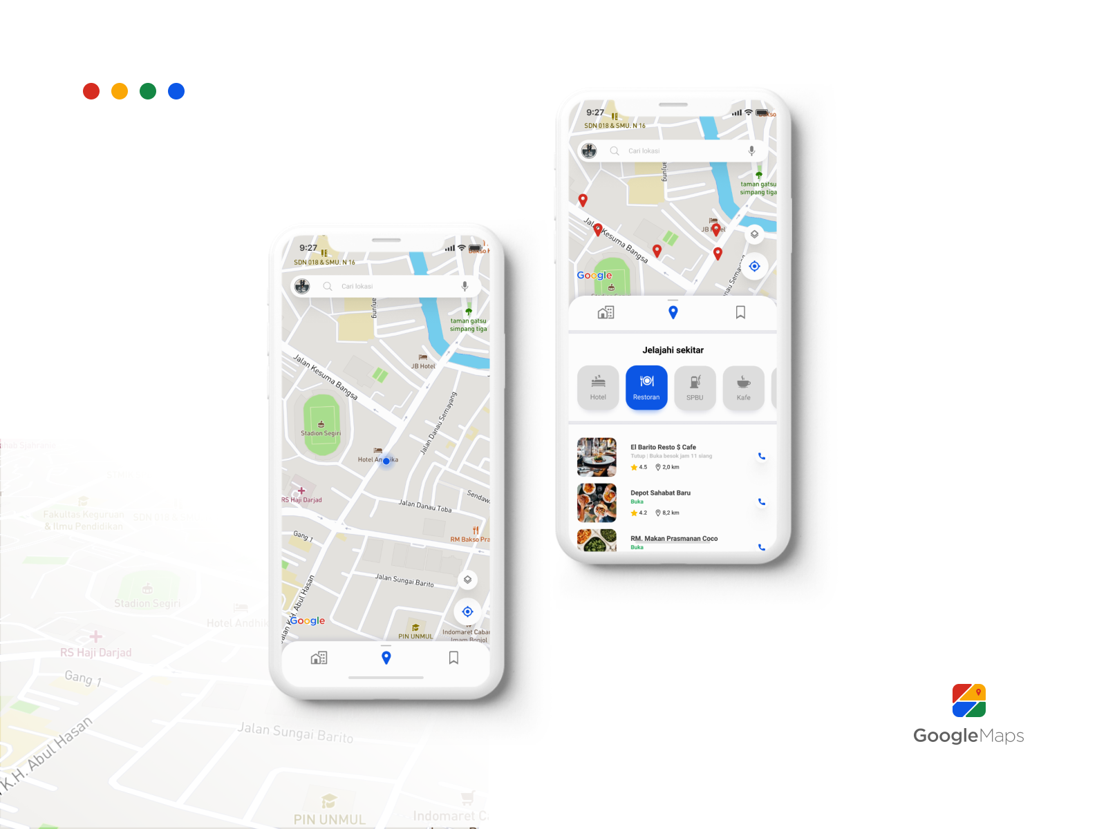 Google Maps   Ui Redesign 4x 