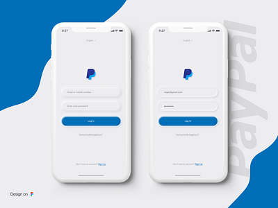 Paypal login redesign