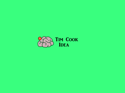 Tim Cook Idea apple idea illustration tim cook