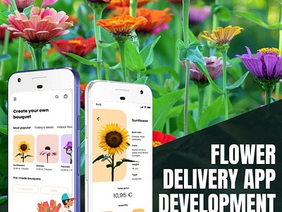 Flower Delivery App Development flower delivery app mobile app developers mobile app development