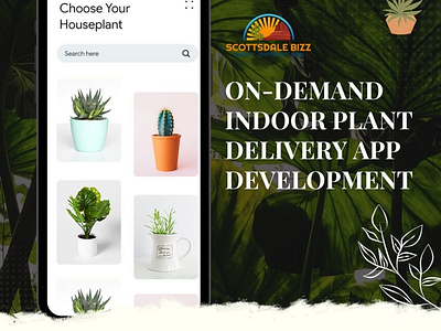 On-demand Indoor Plant Delivery App Development mobile app development