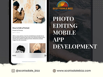 Photo Editing App Development Company in Scottsdale, AZ mobile app developers mobile app development photo editing app