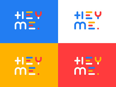 Heyme logotype branding design identity logo