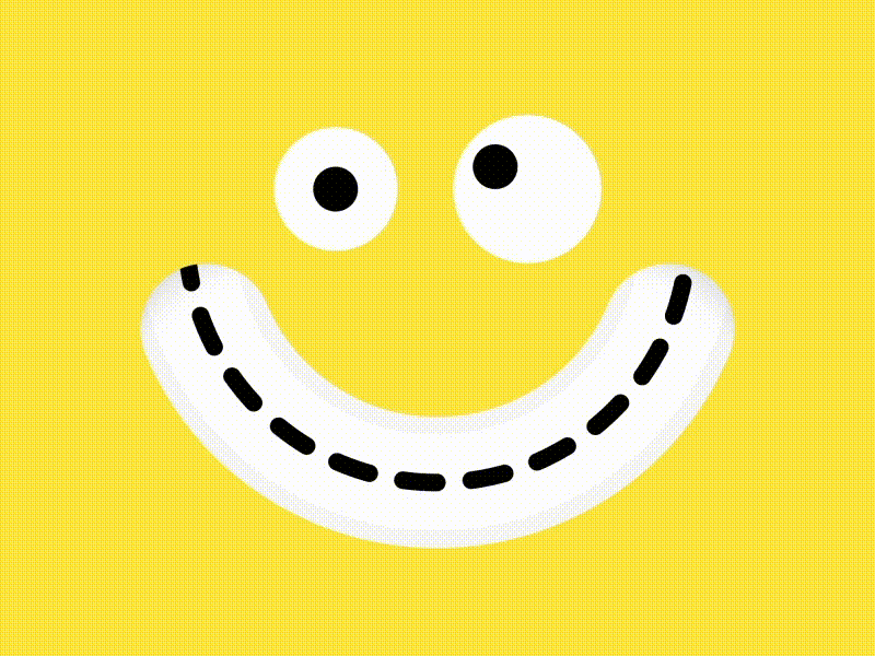 Smiley face after effects car icon identity illustration motion design road smile social media vector video