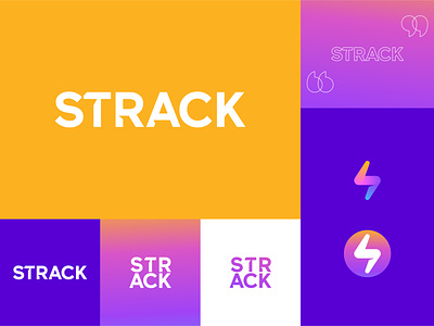 Strack Branding + Identity branding design icon identity illustration logo social media typography ui vector