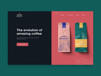 Coffee Landing Page coffee coffee shop figma figma design graphic design landing design landing page redesign ui uidesign user interface design user interface ui website concept