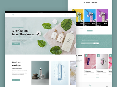 "Elavra" Website Design figma graphic design landing page landing page design redesign ui uidesign user interface design user interface ui web website concept website design