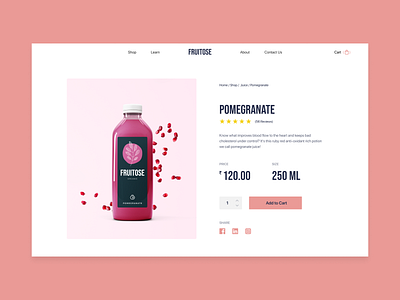 Juice Product Page