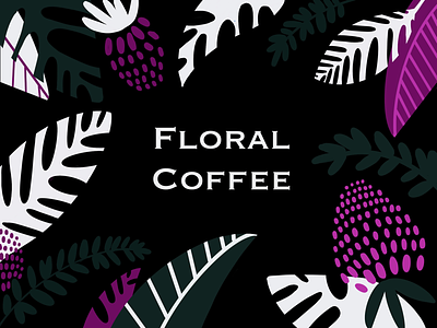 Floral coffee