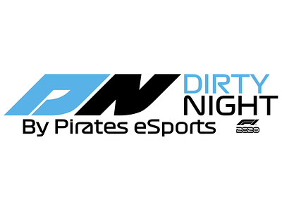 Logo Dirty Night by Pirates eSports branding dirty esport f1 formula 1 logo nigth pirate vector