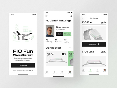 FIO | Fun Physiotherapy  - Mobile App