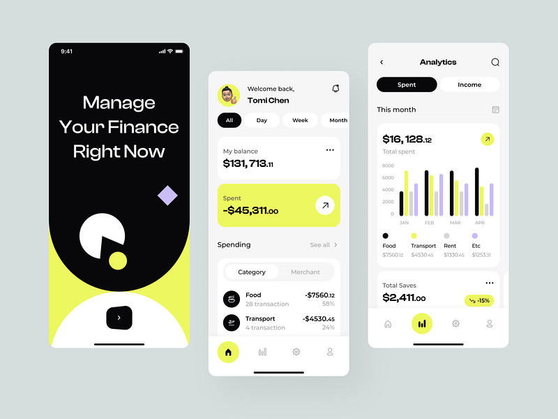 Manage your money app | Rippic by Nick Turchyn for Fireart Studio on ...