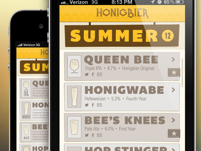 Honigbier App Round Dos