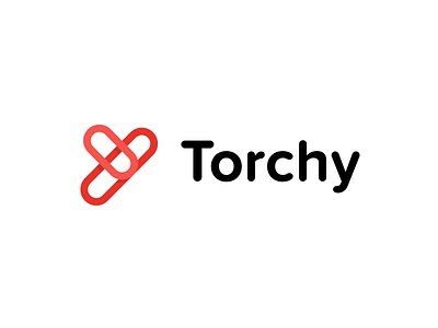Torchy Logo Design dashboard design development landing page logo startup torchy ui ux