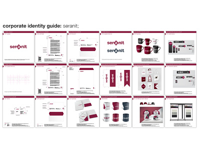 Corporate Identity Guide corporate branding corporate identity design graphic design guidebook illustration mockups